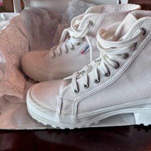 Superga White Alpina Sneakers